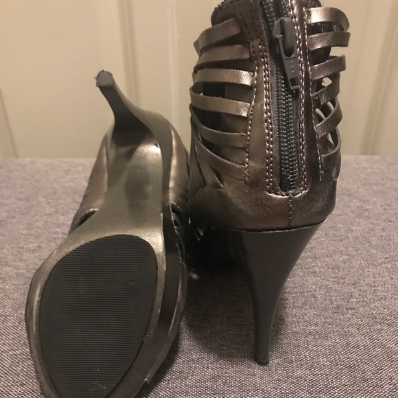 Bronze Heels/Booties - Picture 3 of 3